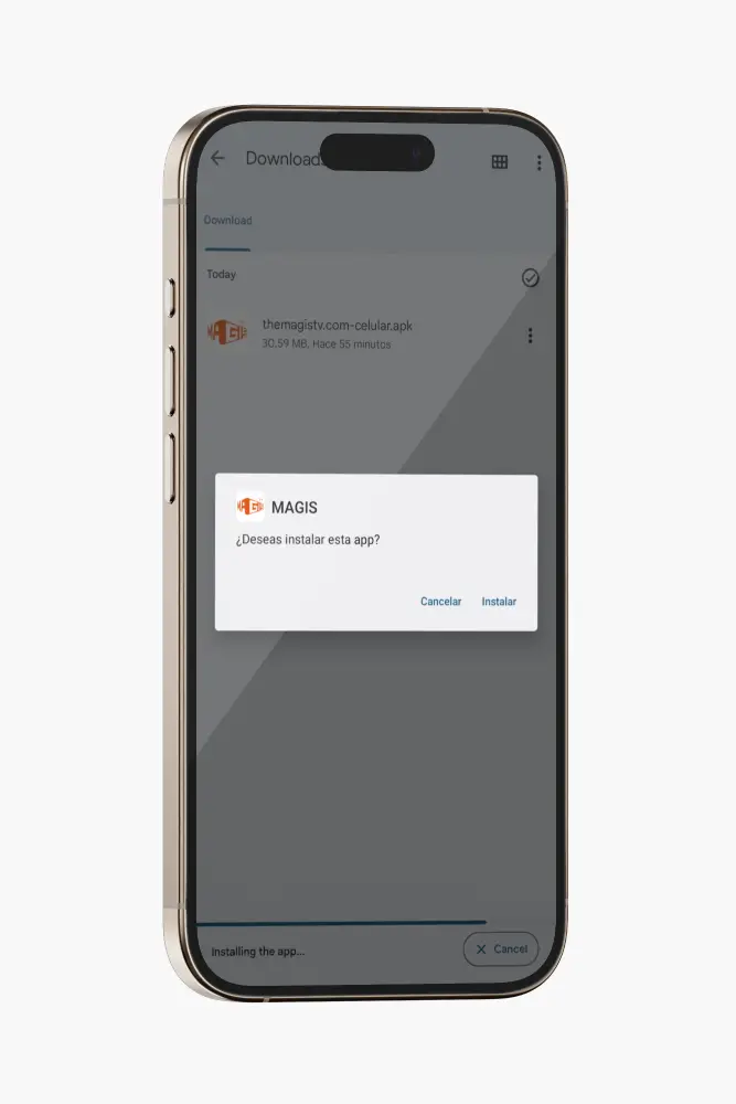Magis TV APK 2026 | Descarga oficial y guía de instalación 6 Step 1