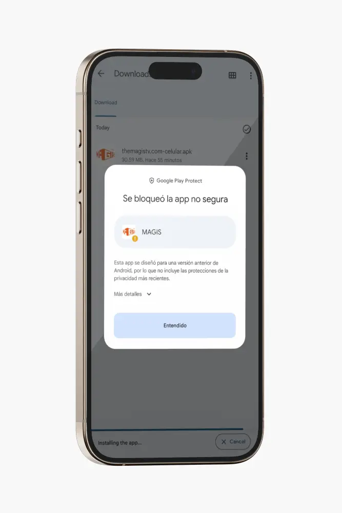 Magis TV APK 2026 | Descarga oficial y guía de instalación 7 Step 2