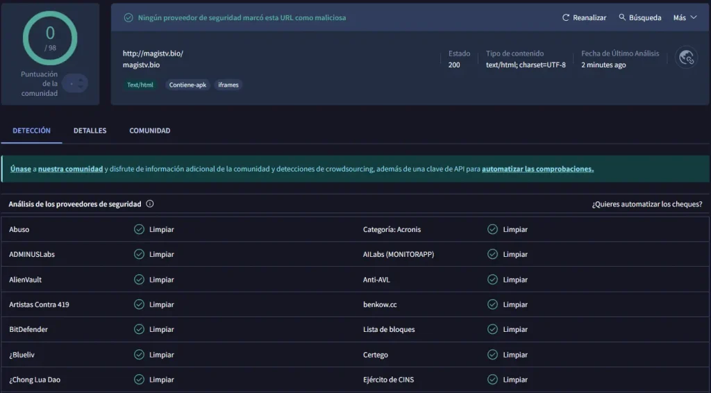 Magis TV APK 2026 | Descarga oficial y guía de instalación 2 magis-tv-virustotal
